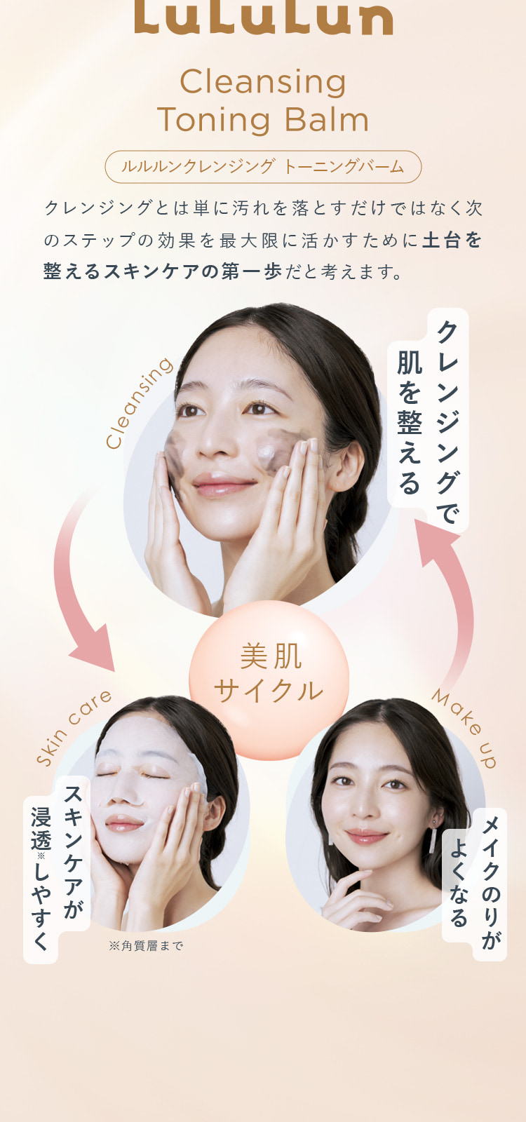 肌のポテンシャルをあげるクレンジングでメイクもスキンケアも活きる肌へ