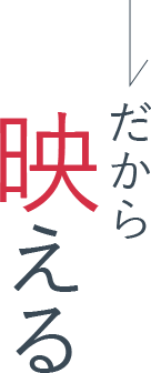 だから映える