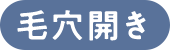 毛穴開き